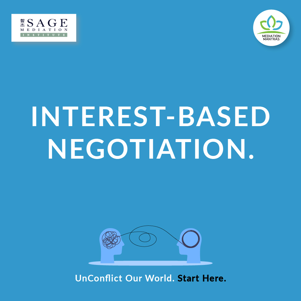Explore Interest Based Negotiation. UnConflict Our World.