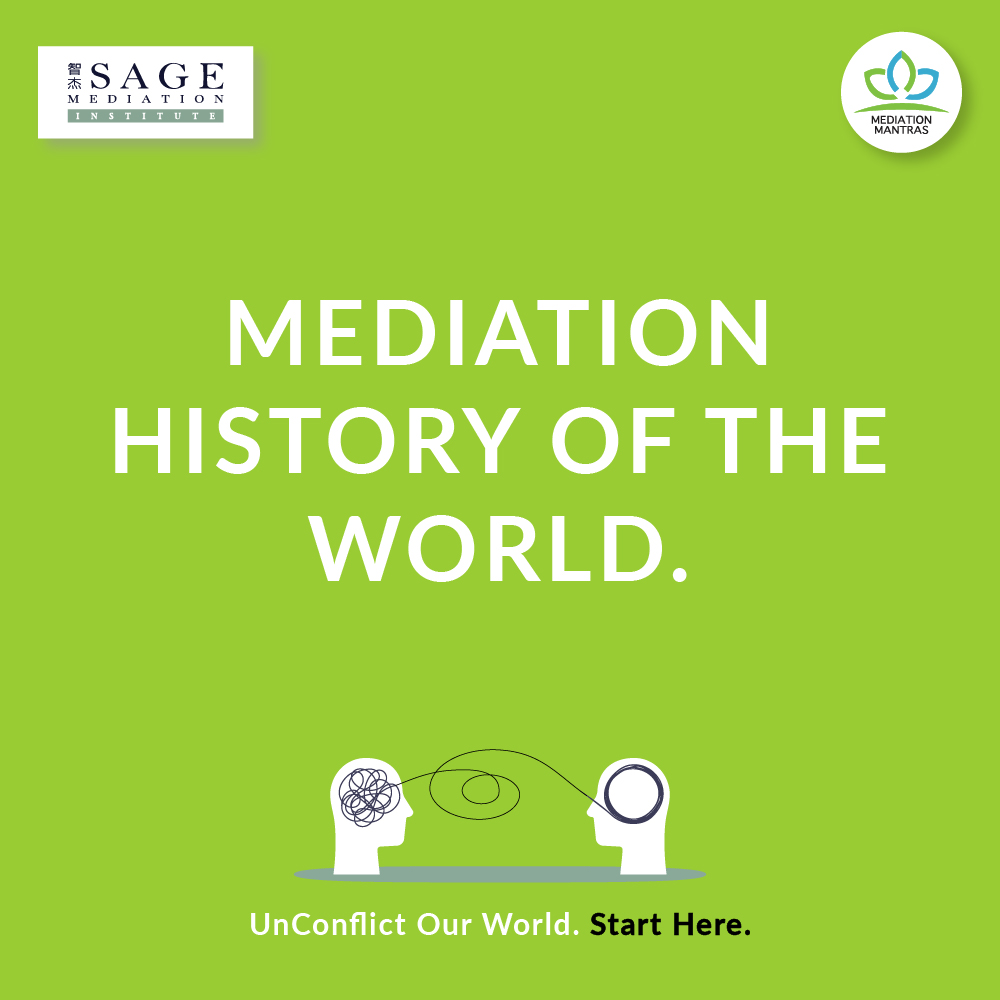 Learn from the Mediation History of the World.